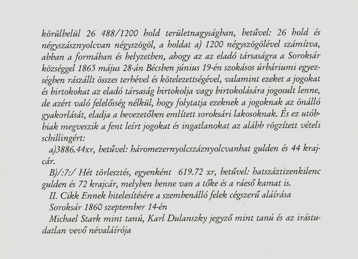 Adásvételi szerződés a soroksári Dunán folytatandó vizimalom- és halászati jogról (1867.09.17) - 2.oldal